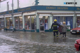 A wet Newry on 1st February 2002. Photograph: Columba O'Hare/ Newry.ie - Floods newry 1 February 2002