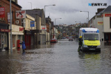 A wet Newry on 1st February 2002. Photograph: Columba O'Hare/ Newry.ie - Floods newry 1 February 2002