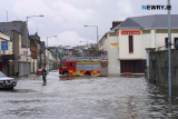 A wet Newry on 1st February 2002. Photograph: Columba O'Hare/ Newry.ie - Floods newry 1 February 2002
