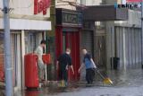 A wet Newry on 1st February 2002. Photograph: Columba O'Hare/ Newry.ie - Floods newry 1 February 2002
