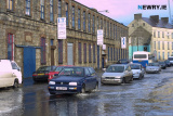 A wet Newry on 1st February 2002. Photograph: Columba O'Hare/ Newry.ie - Floods newry 1 February 2002