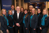 The Newry Bank of Ireland Branch Team pictured at the 'Meet the Team' event at the newly refurbished Bank of Ireland branch, Newry on Thursday 26 January 2023. Photograph: Columba O'Hare/ Newry.ie - Bank of Ireland Newry refurbishment
