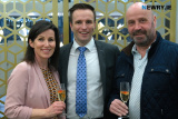Una Hoskins, Cathal Murphy and Piers Hoskins at the Jack Murphy Jewellers 50th Celebrations. Photograph: Columba O'Hare/ Newry.ie - Jack Murphy Jewellers 50th Anniversary 2022
