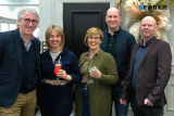 Cormac McKinney, Edel McKinney, Orlagh McAllister, Patrick McAllister and Casey Morgan at the Jack Murphy Jewellers 50th Celebrations. Photograph: Columba O'Hare/ Newry.ie - Jack Murphy Jewellers 50th Anniversary 2022