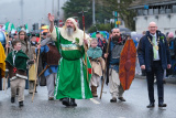 Enjoying the Saint Patrick's Day festivities in Newry. Photograph: Columba O'Hare/ Newry.ie - St Patrick's Day Newry 2023