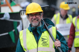 Enjoying the Saint Patrick's Day festivities in Newry. Photograph: Columba O'Hare/ Newry.ie - St Patrick's Day Newry 2023
