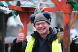 Enjoying the Saint Patrick's Day festivities in Newry. Photograph: Columba O'Hare/ Newry.ie - St Patrick's Day Newry 2023