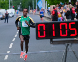 Yared Derese of Carrick Aces wins the Newry City Half Marathon in a time of 1:06:00 - Newry Half Marathon and 10k 2022