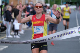 Kerry O'Flaherty, Newcastle AC and District was the first woman home in the Newry Half Marathon in a time of 1:17:06 - Newry Half Marathon and 10k 2022