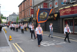The 2022 Twelfth of July parade in Newry. Photograph: Columba O'Hare/ Newry.ie - Twelfth July Parade Newry 2022