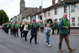 Ancient Order of Hibernians Newry holding their annual Parade. Photograph: Columba O'Hare/ Newry.ie - Ancient Order of Hibernians Parade 2022