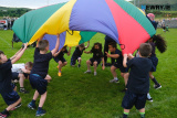 Enjoying the St Malachy's Primary School, Newry annual Sports Day held this year at Thomas Davis GAC, Corrinshego. Photograph: Columba O'Hare/ Newry.ie - St Malachy's Primary School Newry Sports Day 2022