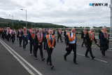 A Parade and Service was held at Altnaveigh Orange Hall to remember the Centenary of the Altnaveigh Massacre. Photograph: Columba O'Hare/ Newry.ie - Altnaveigh Massacre Centenary 2022