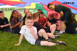 Enjoying the St Malachy's Primary School, Newry annual Sports Day held this year at Thomas Davis GAC, Corrinshego. Photograph: Columba O'Hare/ Newry.ie - St Malachy's Primary School Newry Sports Day 2022
