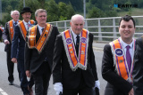 A Parade and Service was held at Altnaveigh Orange Hall to remember the Centenary of the Altnaveigh Massacre. Photograph: Columba O'Hare/ Newry.ie - Altnaveigh Massacre Centenary 2022