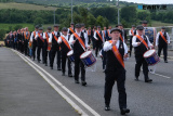 A Parade and Service was held at Altnaveigh Orange Hall to remember the Centenary of the Altnaveigh Massacre. Photograph: Columba O'Hare/ Newry.ie - Altnaveigh Massacre Centenary 2022