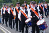A Parade and Service was held at Altnaveigh Orange Hall to remember the Centenary of the Altnaveigh Massacre. Photograph: Columba O'Hare/ Newry.ie - Altnaveigh Massacre Centenary 2022