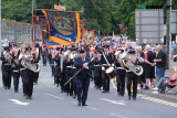 The 2022 Twelfth of July parade in Newry. Photograph: Columba O'Hare/ Newry.ie - Twelfth July Parade Newry 2022