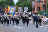 The 2022 Twelfth of July parade in Newry. Photograph: Columba O'Hare/ Newry.ie - Twelfth July Parade Newry 2022
