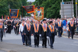 The 2022 Twelfth of July parade in Newry. Photograph: Columba O'Hare/ Newry.ie - Twelfth July Parade Newry 2022