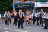 The 2022 Twelfth of July parade in Newry. Photograph: Columba O'Hare/ Newry.ie - Twelfth July Parade Newry 2022
