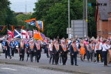 The 2022 Twelfth of July parade in Newry. Photograph: Columba O'Hare/ Newry.ie - Twelfth July Parade Newry 2022