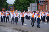 The 2022 Twelfth of July parade in Newry. Photograph: Columba O'Hare/ Newry.ie - Twelfth July Parade Newry 2022