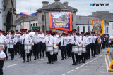 The 2022 Twelfth of July parade in Newry. Photograph: Columba O'Hare/ Newry.ie - Twelfth July Parade Newry 2022