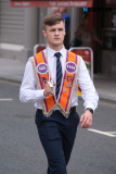 The 2022 Twelfth of July parade in Newry. Photograph: Columba O'Hare/ Newry.ie - Twelfth July Parade Newry 2022