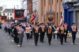 The 2022 Twelfth of July parade in Newry. Photograph: Columba O'Hare/ Newry.ie - Twelfth July Parade Newry 2022