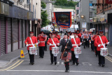 The 2022 Twelfth of July parade in Newry. Photograph: Columba O'Hare/ Newry.ie - Twelfth July Parade Newry 2022