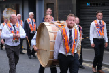 The 2022 Twelfth of July parade in Newry. Photograph: Columba O'Hare/ Newry.ie - Twelfth July Parade Newry 2022