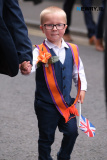 The 2022 Twelfth of July parade in Newry. Photograph: Columba O'Hare/ Newry.ie - Twelfth July Parade Newry 2022
