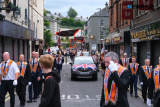 The 2022 Twelfth of July parade in Newry. Photograph: Columba O'Hare/ Newry.ie - Twelfth July Parade Newry 2022
