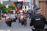 The 2022 Twelfth of July parade in Newry. Photograph: Columba O'Hare/ Newry.ie - Twelfth July Parade Newry 2022