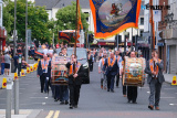 The 2022 Twelfth of July parade in Newry. Photograph: Columba O'Hare/ Newry.ie - Twelfth July Parade Newry 2022