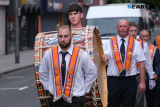 The 2022 Twelfth of July parade in Newry. Photograph: Columba O'Hare/ Newry.ie - Twelfth July Parade Newry 2022