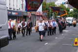 The 2022 Twelfth of July parade in Newry. Photograph: Columba O'Hare/ Newry.ie - Twelfth July Parade Newry 2022