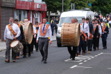 The 2022 Twelfth of July parade in Newry. Photograph: Columba O'Hare/ Newry.ie - Twelfth July Parade Newry 2022