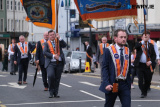 The 2022 Twelfth of July parade in Newry. Photograph: Columba O'Hare/ Newry.ie - Twelfth July Parade Newry 2022