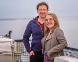 Pictured at the Carlingford Lough Cross-Border Business Cruise between Greenore and Greencastle. Photograph: Colum Lynch  - Carlingford Lough Cross Border Business Cruise 2022