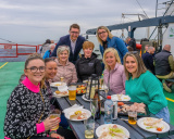 Pictured at the Carlingford Lough Cross-Border Business Cruise between Greenore and Greencastle. Photograph: Colum Lynch  - Carlingford Lough Cross Border Business Cruise 2022