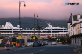 Azamara Pursuit sails up Carlingford Lough  to dock in Warrenpoint Port, the largest cruise ship to ever dock there. Photograph: Columba O'Hare/ Newry.ie - Azamara Pursuit arrives in Warrenpoint