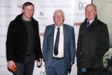 Eugene Reavey, centre with Justin McNulty, MLA and Liam Hannaway at the Premiere of Reavey Brothers film in the Canal Court in Newry. Photograph: Columba O'Hare/ Newry.ie - Reavey Brothers Premiere