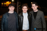 Kevin Nugent (Brian Reavey); Dylan Llewellyn (Anthony Reavey) and Niall McNamee, (John-Martin Reavey) arriving at the Premiere of Reavey Brothers film in the Canal Court in Newry. Photograph: Columba O'Hare/ Newry.ie - Reavey Brothers Premiere