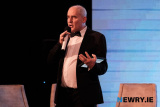Damian McCullough MC at  the Premiere of Reavey Brothers film in the Canal Court in Newry. Photograph: Columba O'Hare/ Newry.ie - Reavey Brothers Premiere