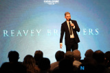 Director John Reavey introduces the film at the Premiere of Reavey Brothers film in the Canal Court in Newry. Photograph: Columba O'Hare/ Newry.ie - Reavey Brothers Premiere