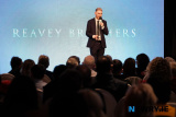 Director John Reavey introduces the film at the Premiere of Reavey Brothers film in the Canal Court in Newry. Photograph: Columba O'Hare/ Newry.ie - Reavey Brothers Premiere