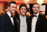 Actor Dylan Llewllyn with  Con&agrave;ll Turley and Brian Reavey at the Premiere of Reavey Brothers film in the Canal Court in Newry. Photograph: Columba O'Hare/ Newry.ie - Reavey Brothers Premiere