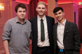 Jordi Estape Montserrat, Writer; John Reavey, Director and Jamie Tarr, Producer at the Premiere of their Reavey Brothers film in the Canal Court in Newry. Photograph: Columba O'Hare/ Newry.ie - Reavey Brothers Premiere